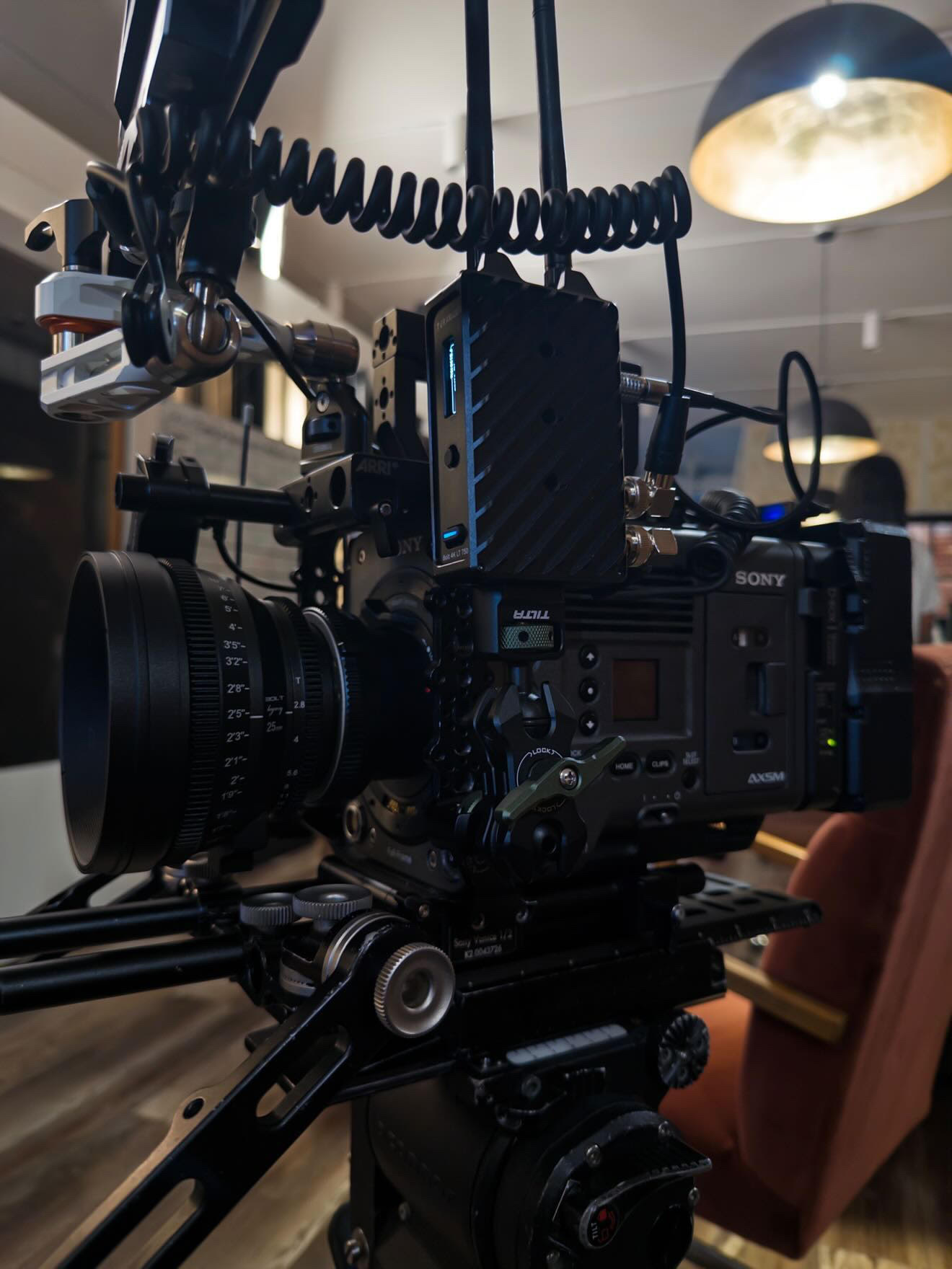 Behind the scenes production still for the BTS reality series